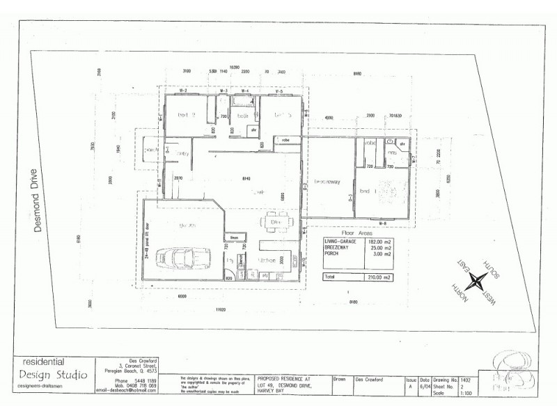 14 Desmond Drive, Toogoom QLD 4655 Floorplan