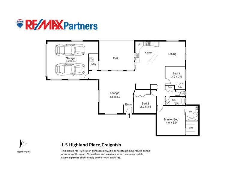1-5 Highland Place, Craignish QLD 4655 Floorplan