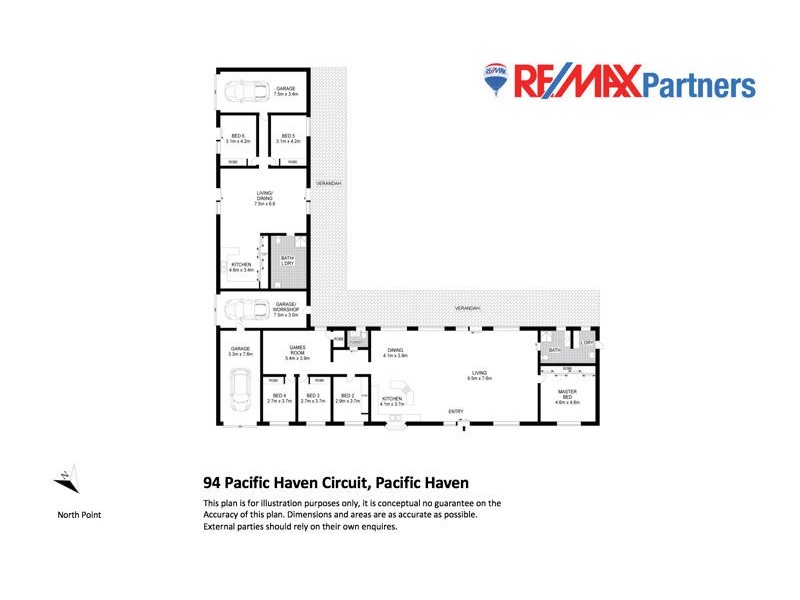 94 Pacific Haven Circuit, Pacific Haven QLD 4659 Floorplan