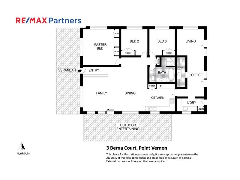 3 Berna Court, Point Vernon QLD 4655 Floorplan