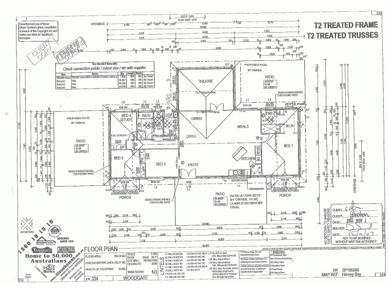 5 Brypat Close, Burrum Heads QLD 4659 Floorplan
