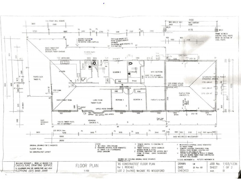 160 McCabe Road, Woodford QLD 4514 Floorplan