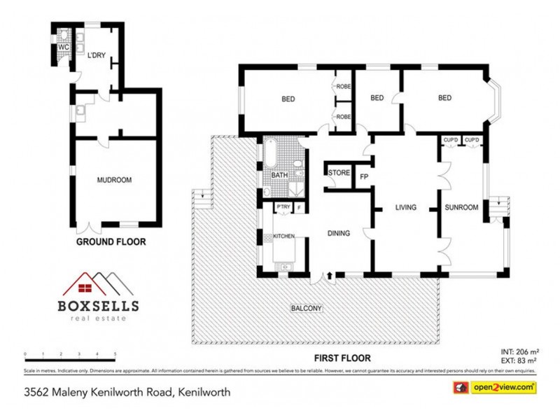 3562 Maleny Kenilworth Road, Kenilworth QLD 4574 Floorplan
