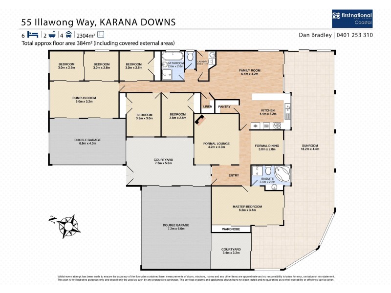 55 Illawong Way, Karana Downs QLD 4306 Floorplan