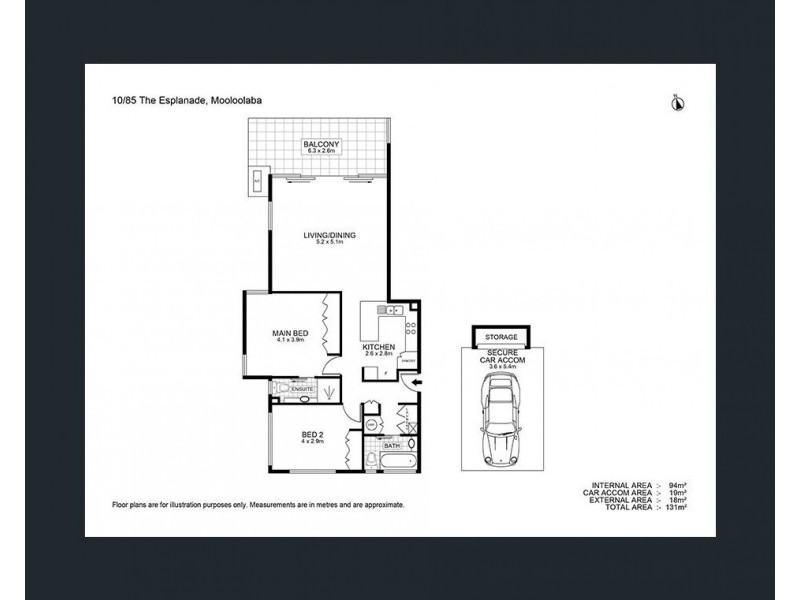 10/85 Mooloolaba Esplanade, Mooloolaba QLD 4557 Floorplan