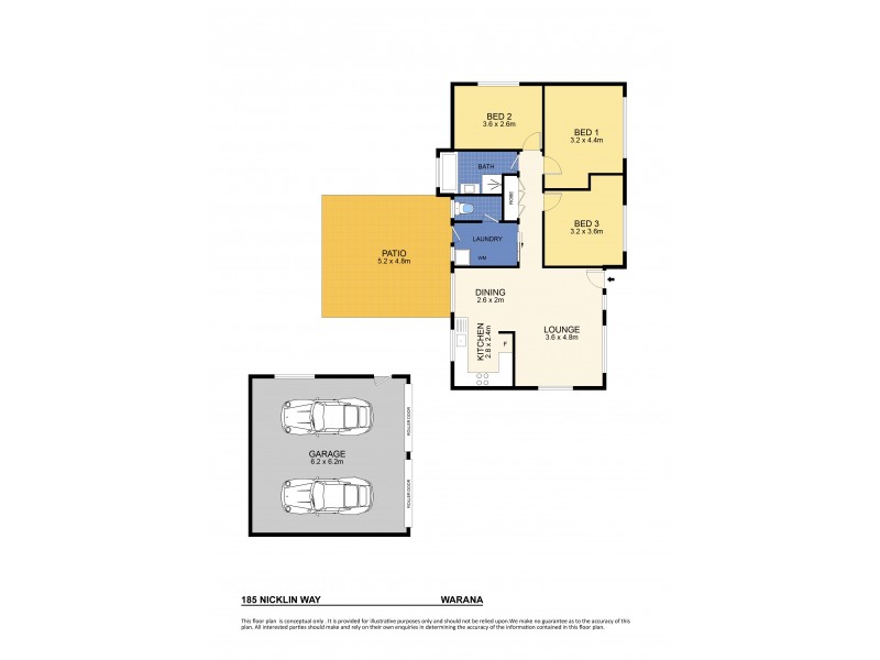 185 Nicklin Way, Warana QLD 4575 Floorplan
