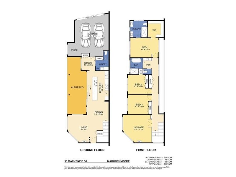 53 Mackenzie Drive, Maroochydore QLD 4558 Floorplan