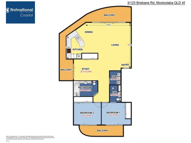 3/123 Brisbane Road, Mooloolaba QLD 4557