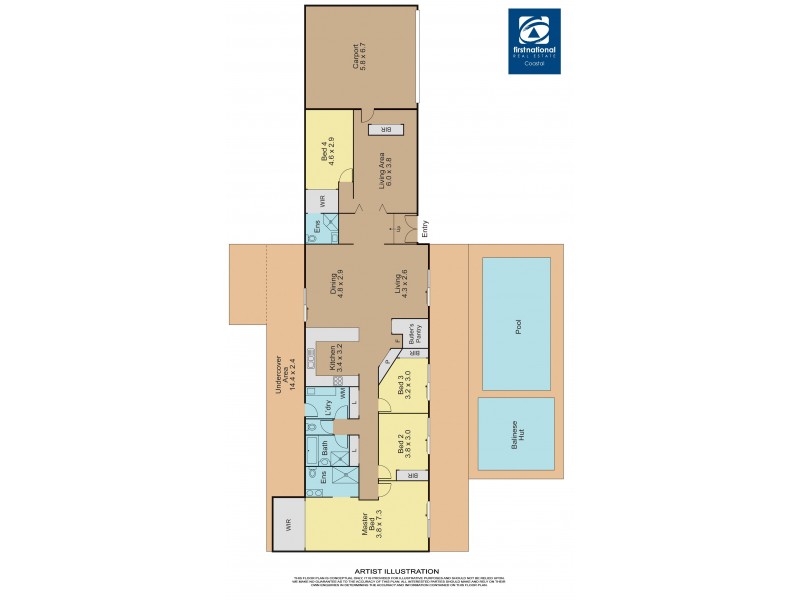 344 Lindsay Road, Buderim QLD 4556 Floorplan