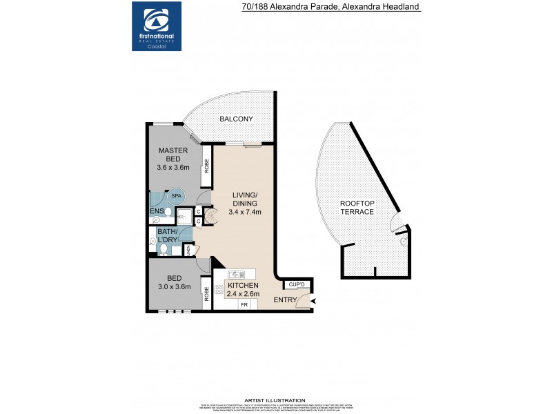 70/188-192 Alexandra Parade, Alexandra Headland QLD 4572 Floorplan