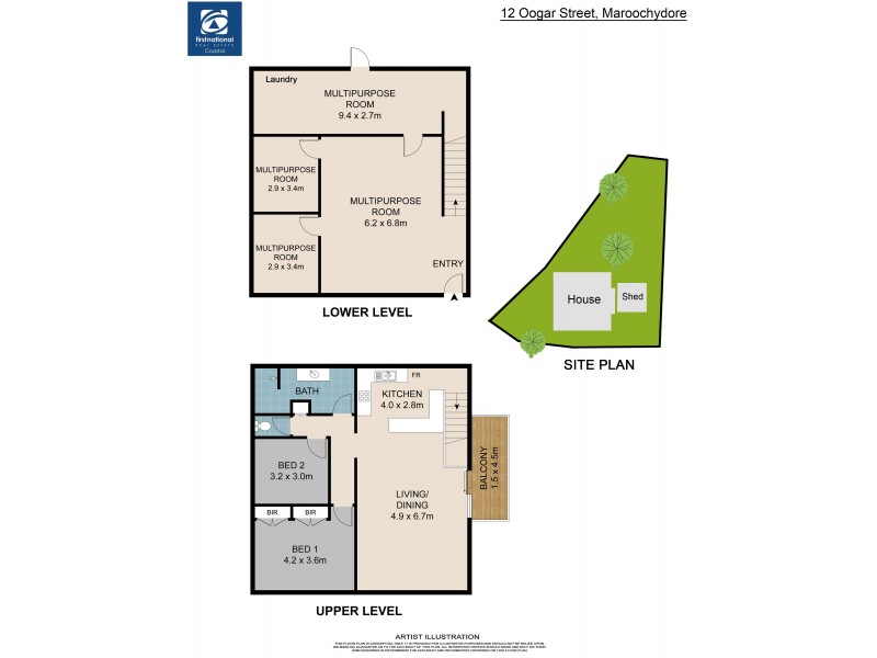 12 Oogar Street, Maroochydore QLD 4558 Floorplan