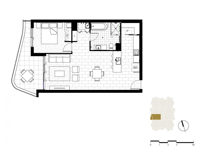 20602/96 Memorial Avenue, Maroochydore QLD 4558 Floorplan