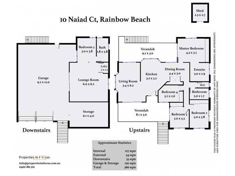 10 Naiad Court, Rainbow Beach QLD 4581 Floorplan