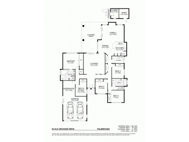 49 Old Orchard Drive, Palmwoods QLD 4555 Floorplan