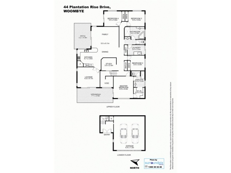 44 Plantation Rise Drive, Woombye QLD 4559 Floorplan