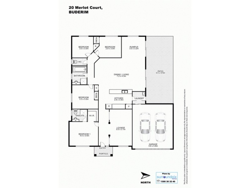 20 Merlot Court, Buderim QLD 4556 Floorplan