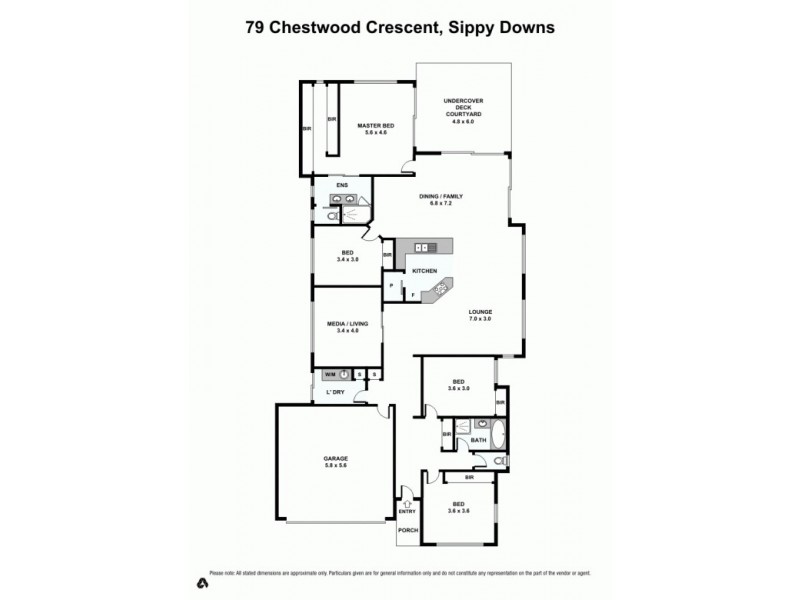79 Chestwood Crescent, Sippy Downs QLD 4556 Floorplan