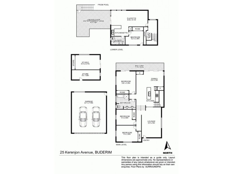 25 Kerenjon Avenue, Buderim QLD 4556 Floorplan