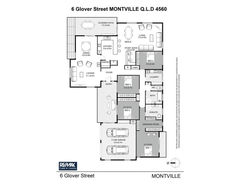 6 Glover Court, Montville QLD 4560 Floorplan