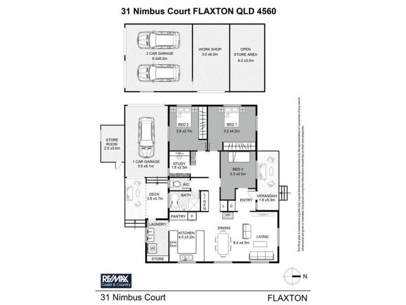 31 Nimbus Drive, Flaxton QLD 4560 Floorplan