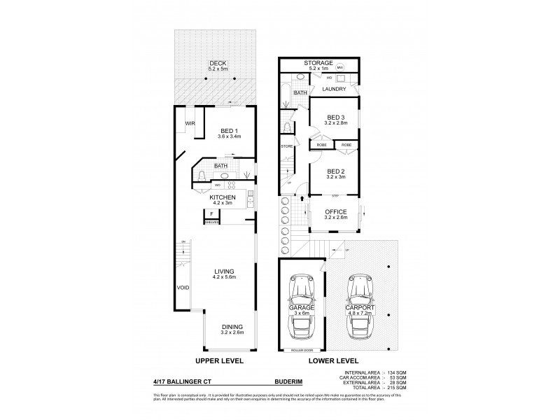 4,17 Ballinger Court, Buderim QLD 4556 Floorplan