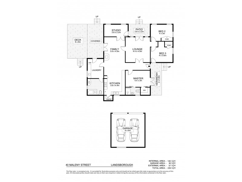40 Maleny Street, Landsborough QLD 4550 Floorplan