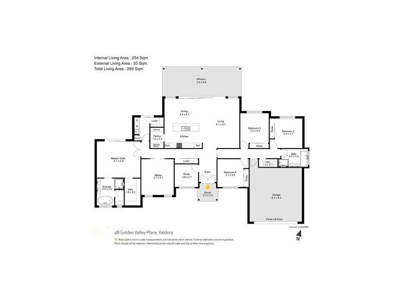 48 Golden Valley Place, Valdora QLD 4561 Floorplan