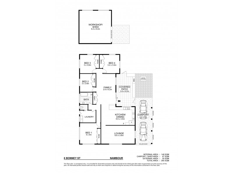 6 Bonney Street, Nambour QLD 4560 Floorplan