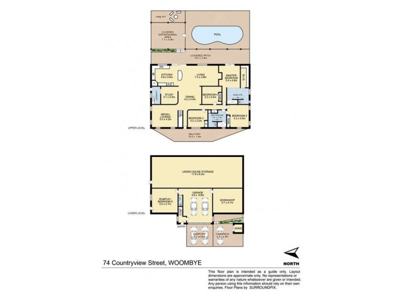74 Countryview Street, Woombye QLD 4559 Floorplan