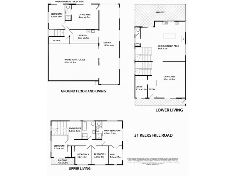 31 Kelks Hill Road, Nambour QLD 4560 Floorplan