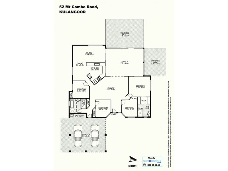 52 Mt Combe Road, Kulangoor QLD 4560 Floorplan