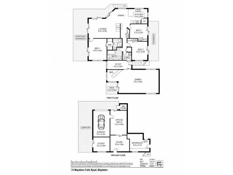 74 Mapleton Falls Road, Mapleton QLD 4560 Floorplan