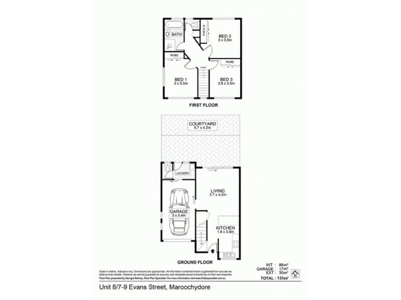 8/7-9 Evans Street, Maroochydore QLD 4558 Floorplan