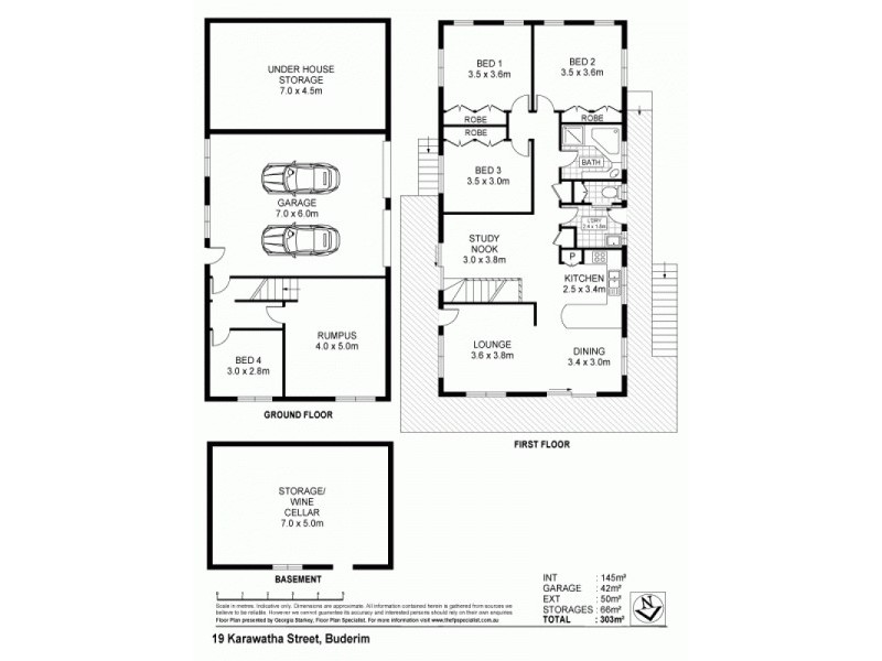 19 Karawatha Street, Buderim QLD 4556 Floorplan
