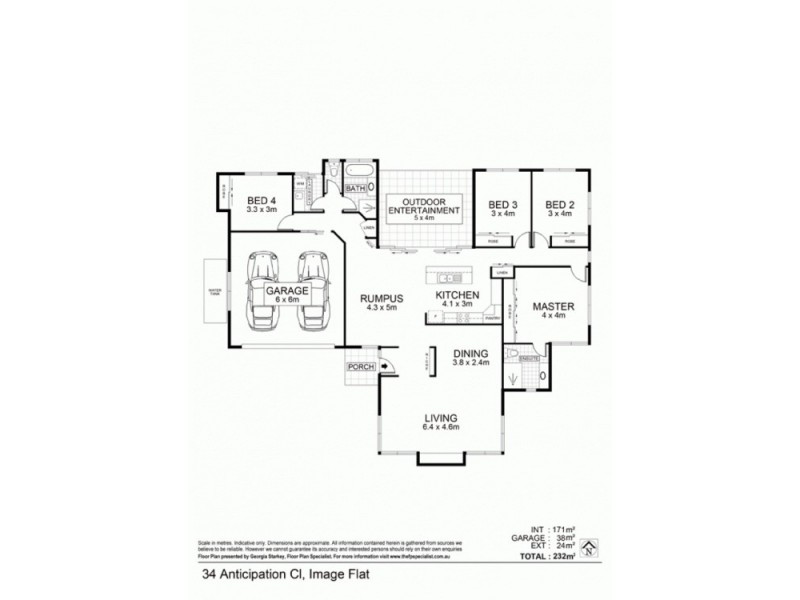 34 Anticipation Close, Nambour QLD 4560 Floorplan