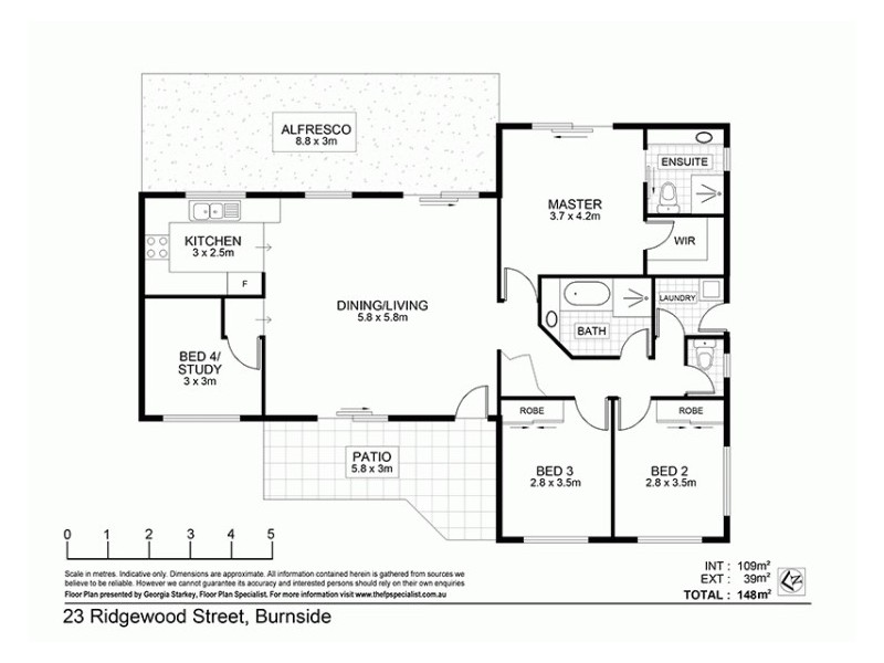 23 Ridgewood Street, Burnside QLD 4560 Floorplan