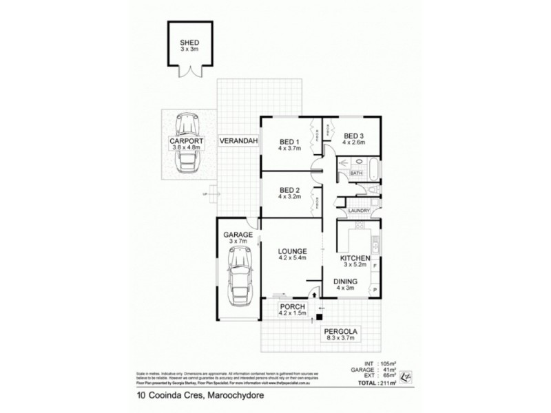 10 Cooinda Crescent, Maroochydore QLD 4558 Floorplan