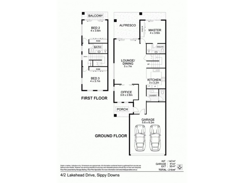 4/2 Lakehead Drive, Sippy Downs QLD 4556 Floorplan