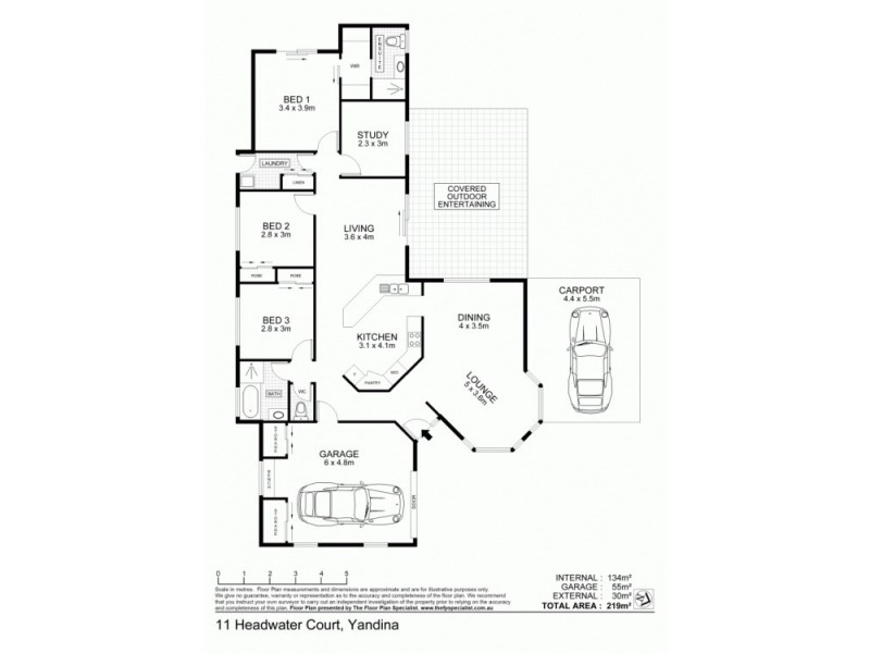 11 Headwaters Court, Yandina QLD 4561 Floorplan