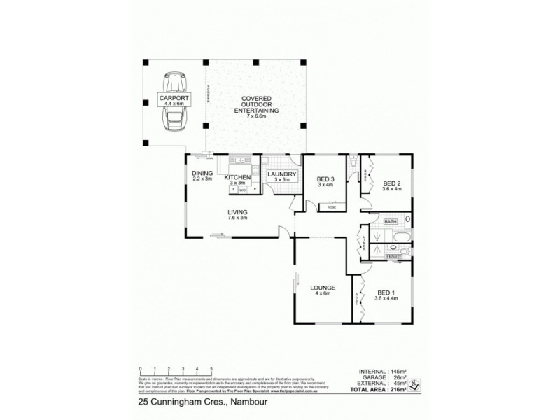 25 Cunningham Crescent, Nambour QLD 4560 Floorplan