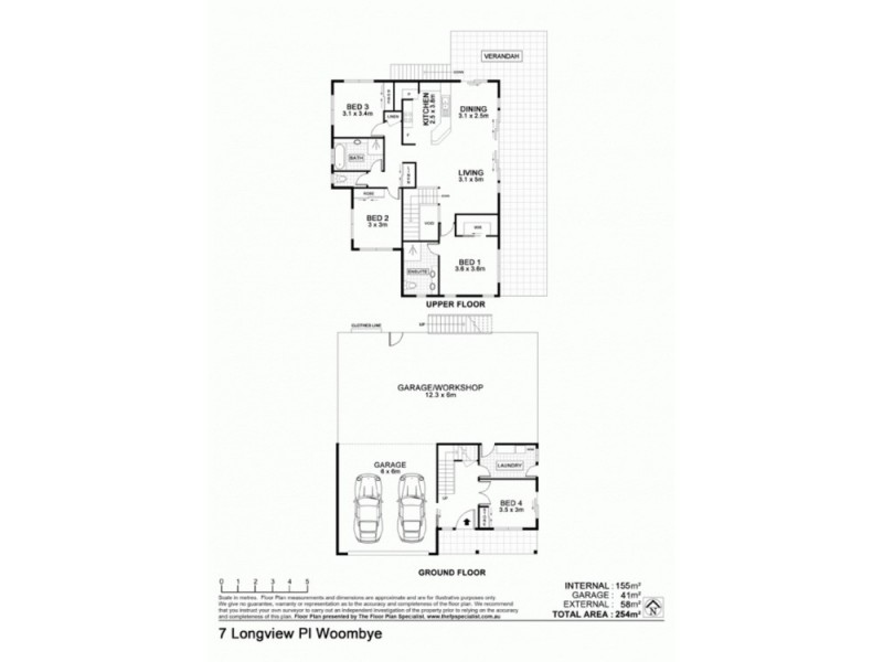 7 Longview Place, Woombye QLD 4559 Floorplan
