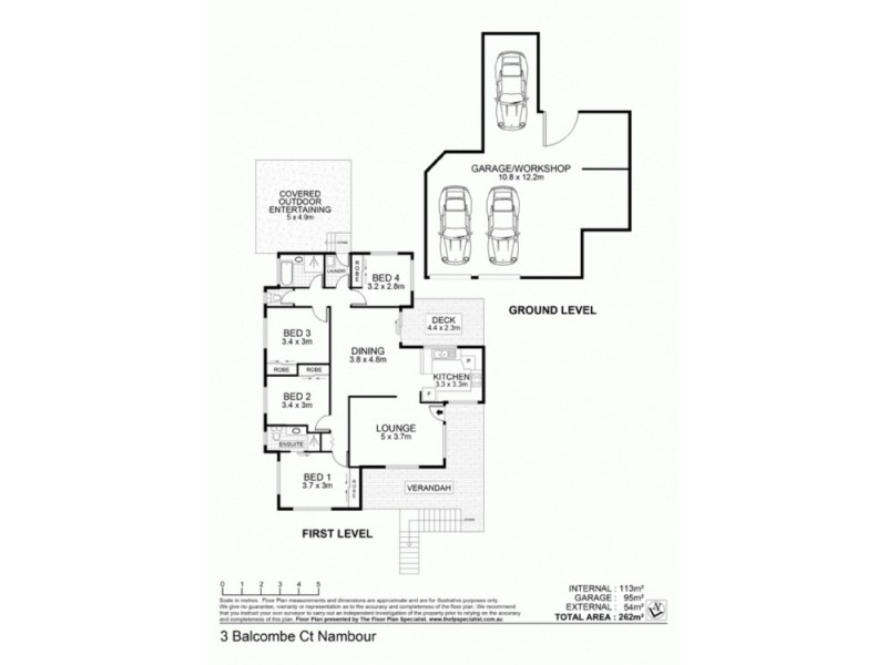 3 Balcombe Court, Nambour QLD 4560 Floorplan