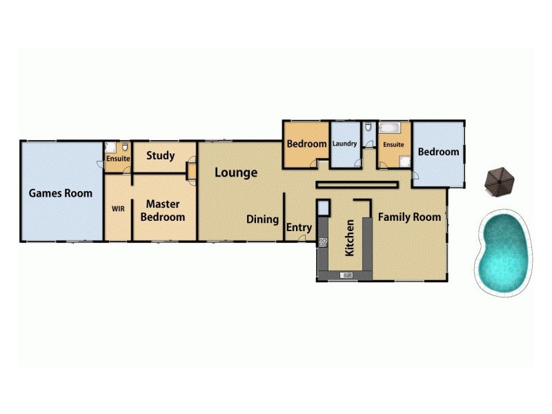 28 Thompson Road, Dulong QLD 4560 Floorplan
