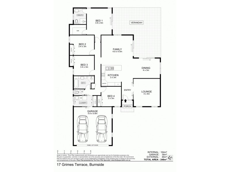 17 Grimes Terrace, Burnside QLD 4560 Floorplan