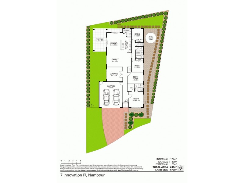 7 Innovation Place, Nambour QLD 4560 Floorplan