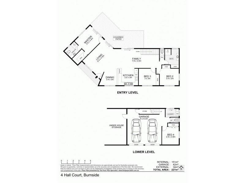 4 Hall Court, Burnside QLD 4560 Floorplan