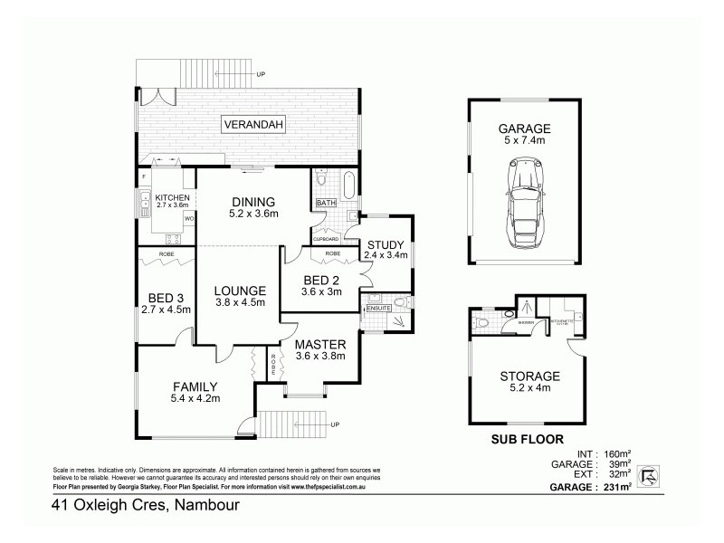 41 Oxleigh Crescent, Nambour QLD 4560 Floorplan