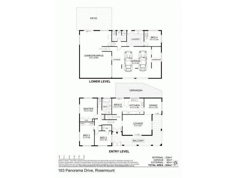 163 Panorama Drive, Rosemount QLD 4560 Floorplan