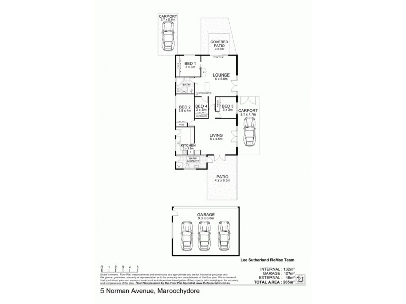 5 Norman Avenue, Maroochydore QLD 4558 Floorplan