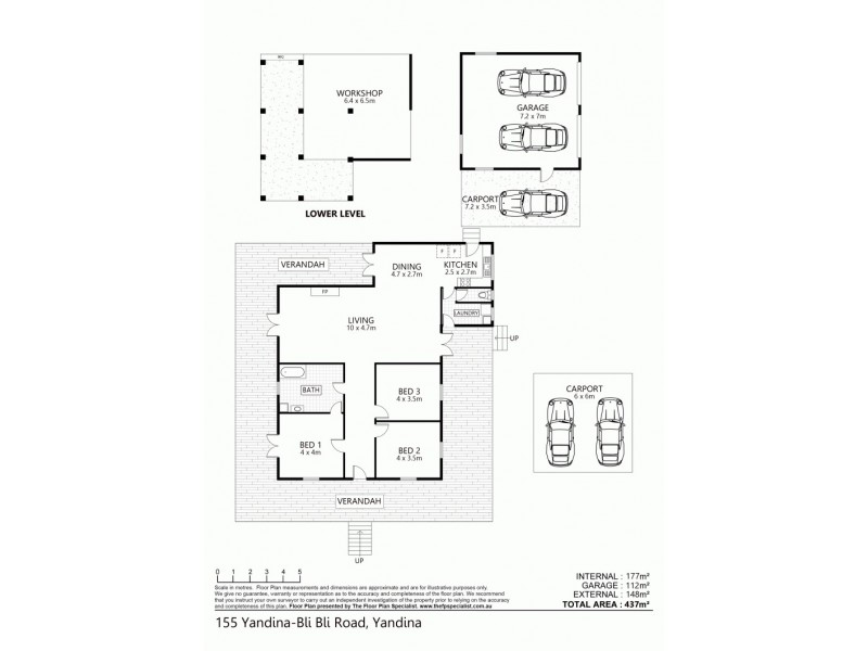 155 Yandina-Bli Bli Road, Yandina QLD 4561 Floorplan